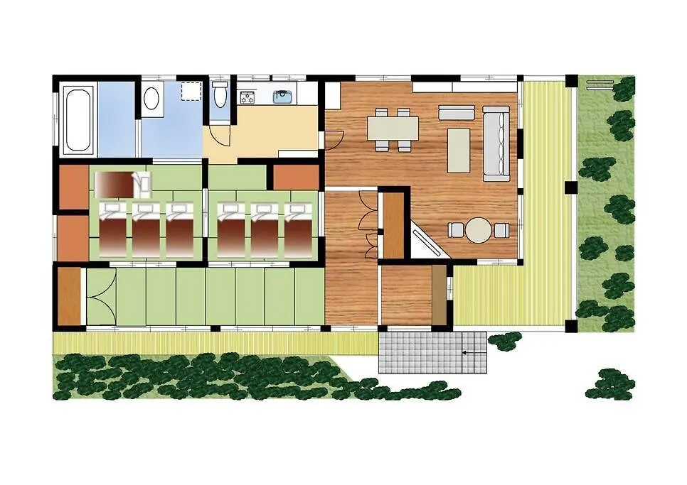 Ek House Hakone Shushinso 箱根修身荘 빌라 일본